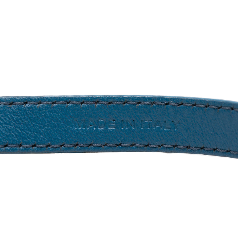 Leather Gancini Lock Double Wrap Bracelet - Image 4