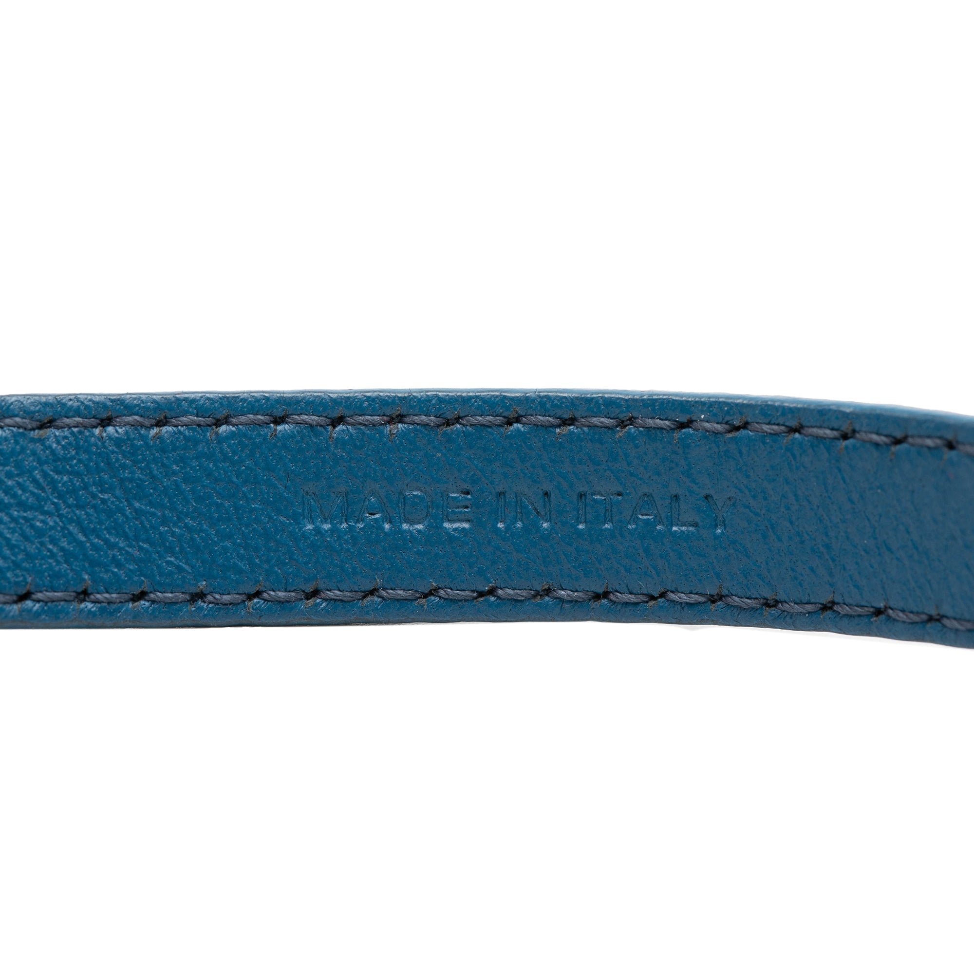 Leather Gancini Lock Double Wrap Bracelet - Image 4