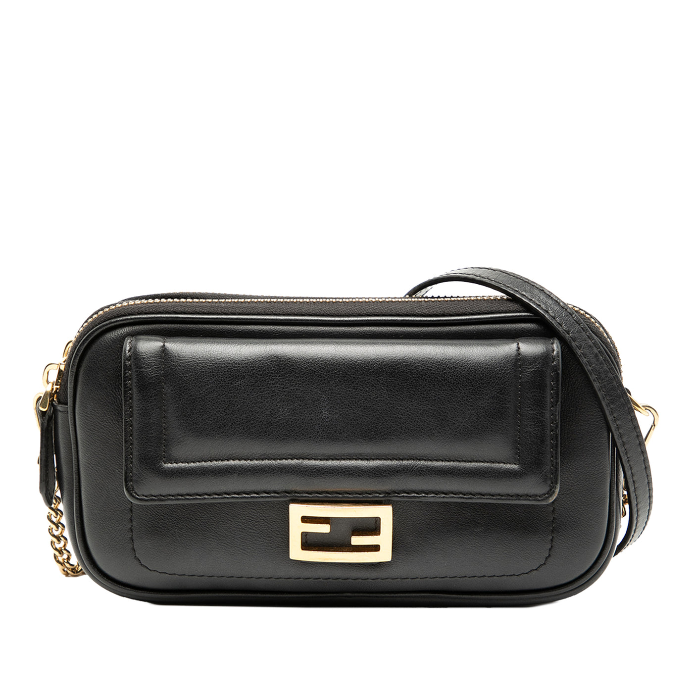 Leather Easy 2 Baguette Crossbody - Image 1