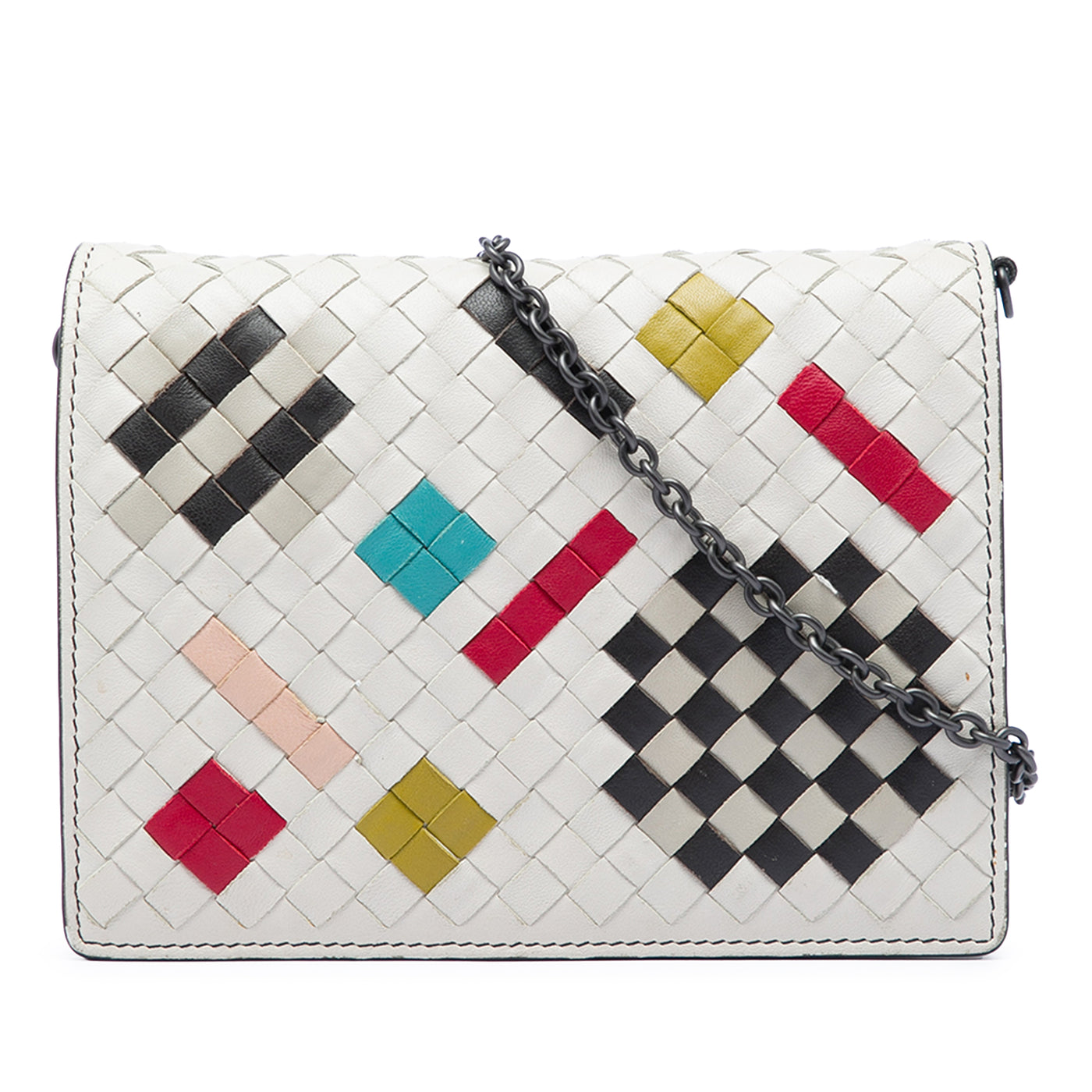 Nappa Intrecciato Abstract Wallet On Chain - Image 1