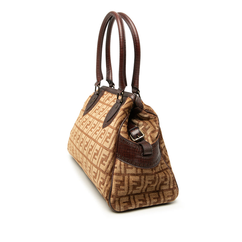 Medium Zucca Velvet Etniko Du Jour Handbag - Image 2