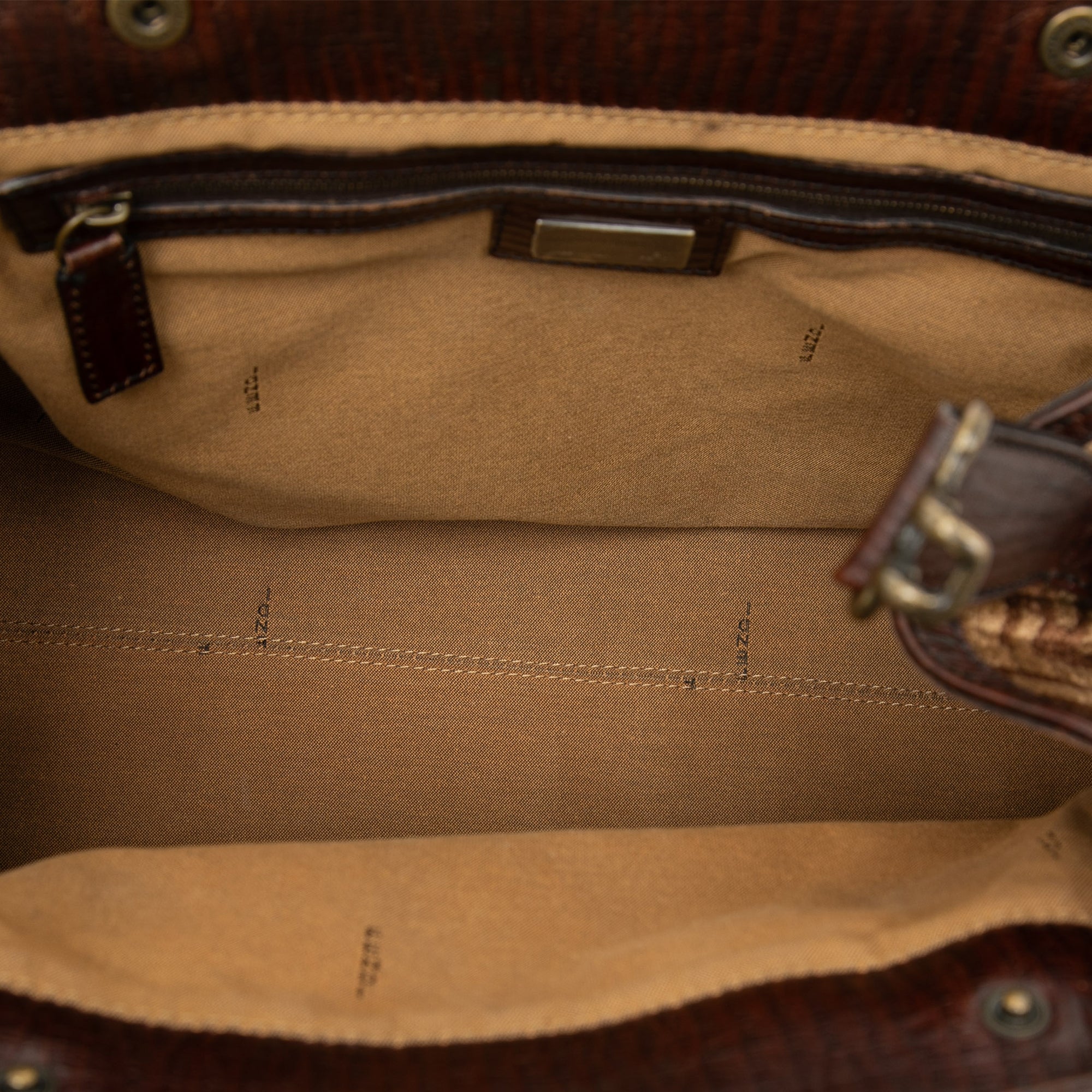 Medium Zucca Velvet Etniko Du Jour Handbag - Image 4