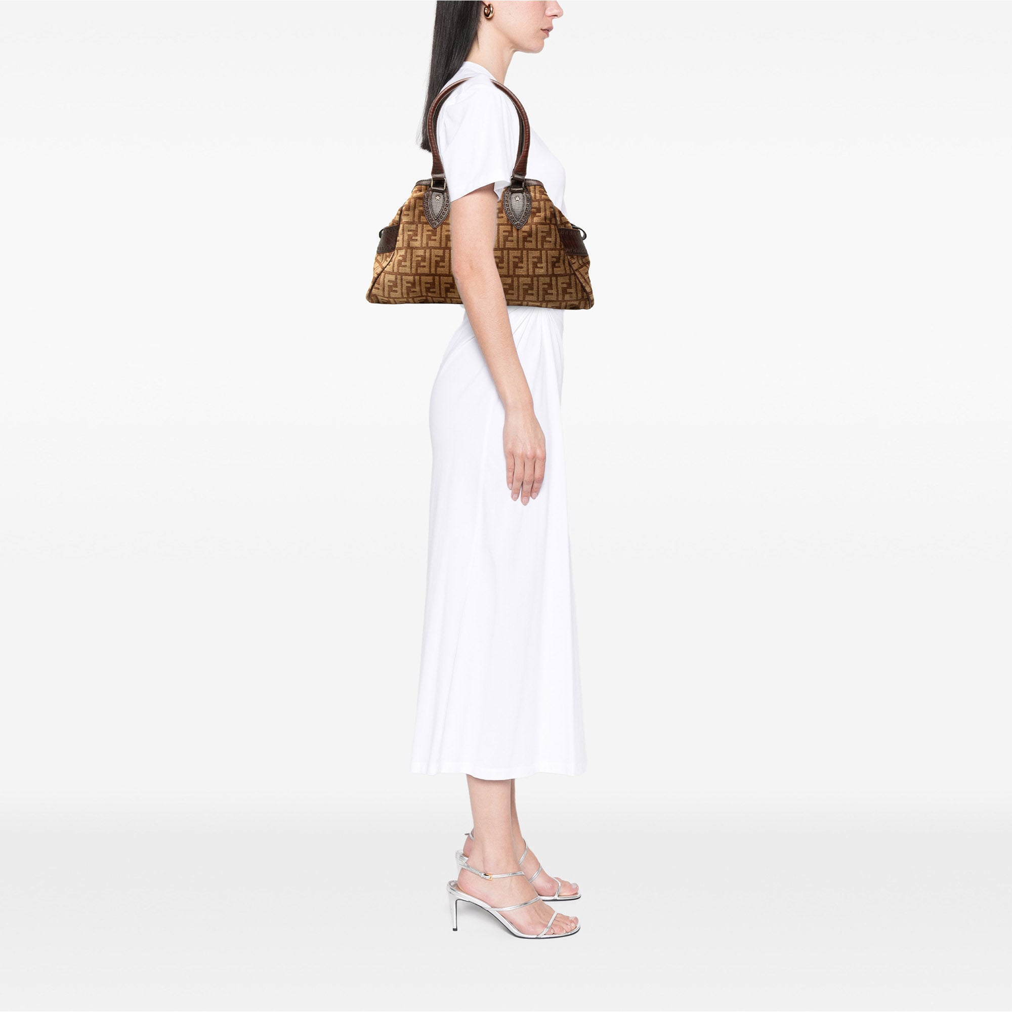 Medium Zucca Velvet Etniko Du Jour Handbag - Image 7