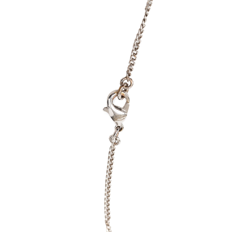 CC Brass and Strass Pendant Necklace - Image 4