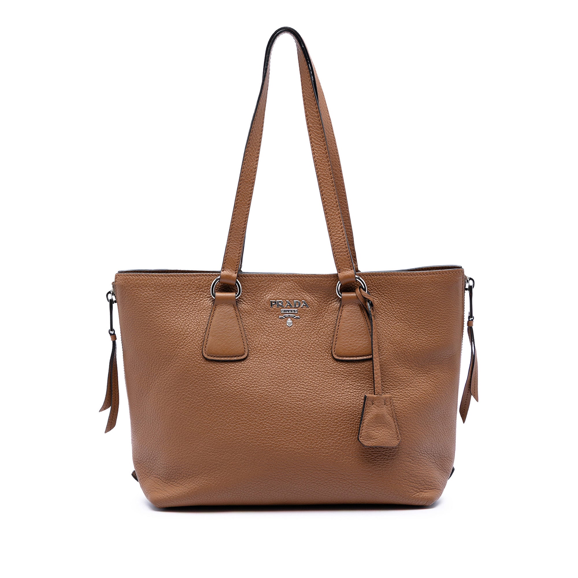 Vitello Phenix Side Zip Shopper Tote - Image 1