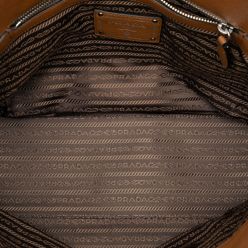 Vitello Phenix Side Zip Shopper Tote - Image 4