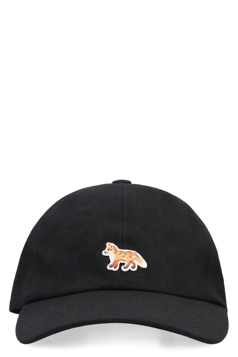 Maison Kitsuné Ow06109wb0026 Baseball Cap — Black Cotton Caps