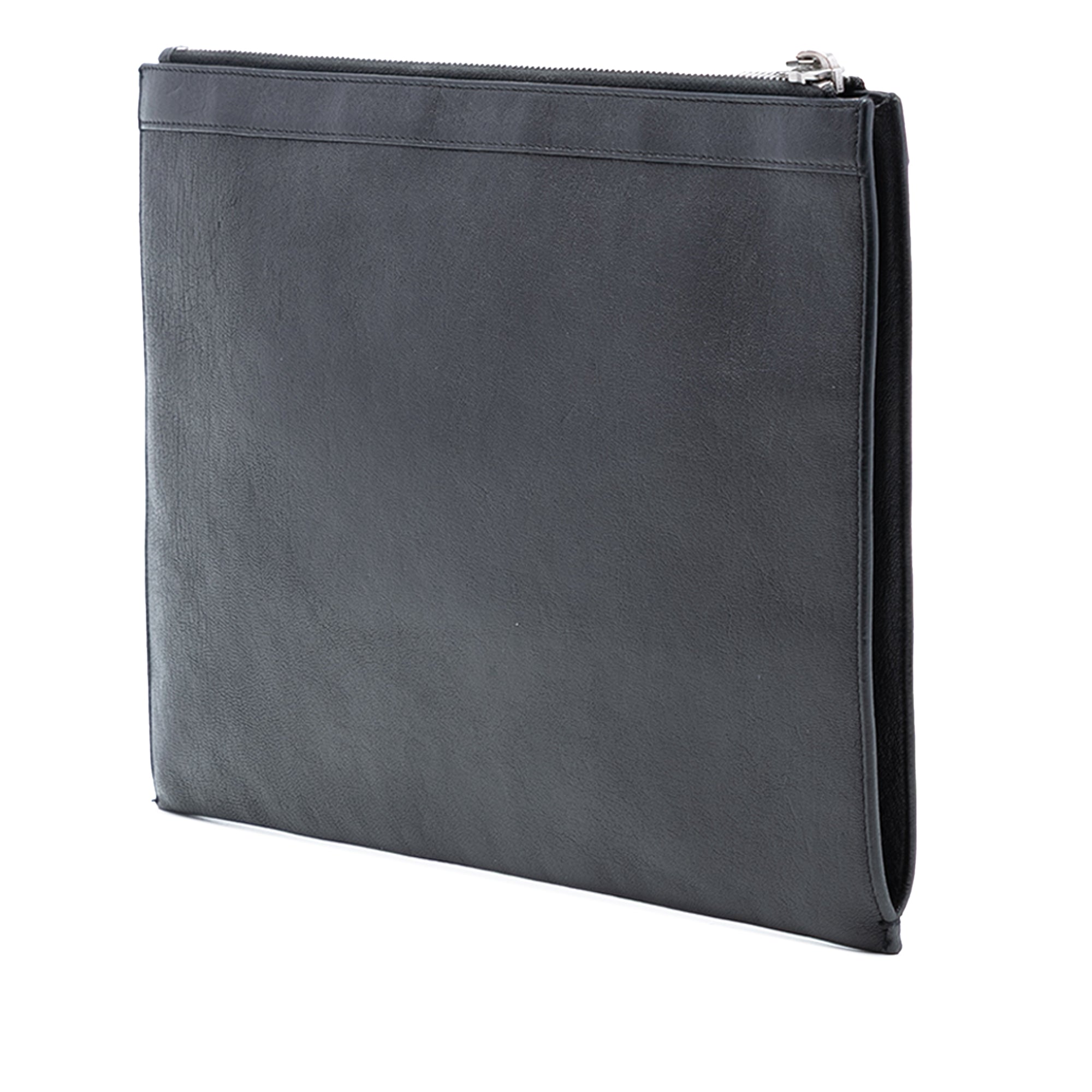 Studded Leather Clutch - Image 2