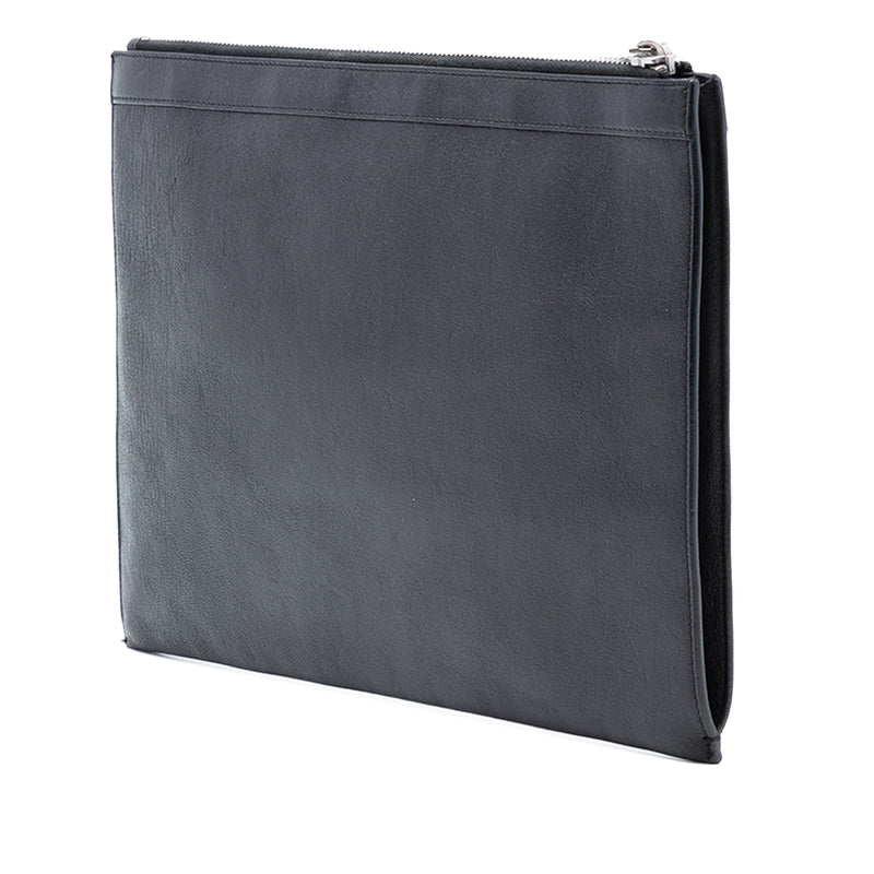 Studded Leather Clutch - Image 2