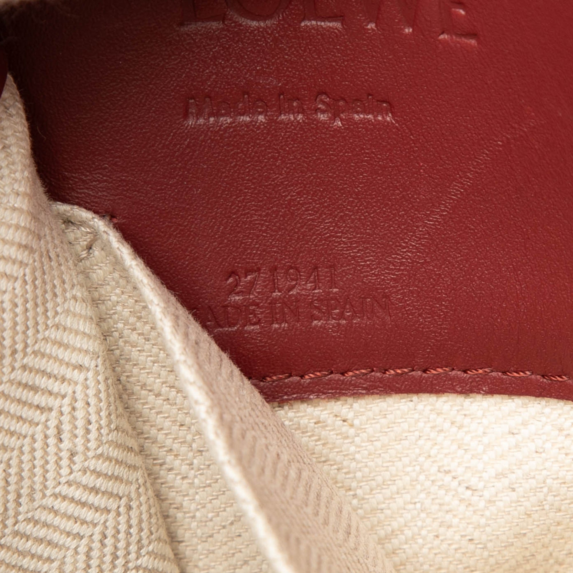 Small Leather Cushion Tote - Image 6