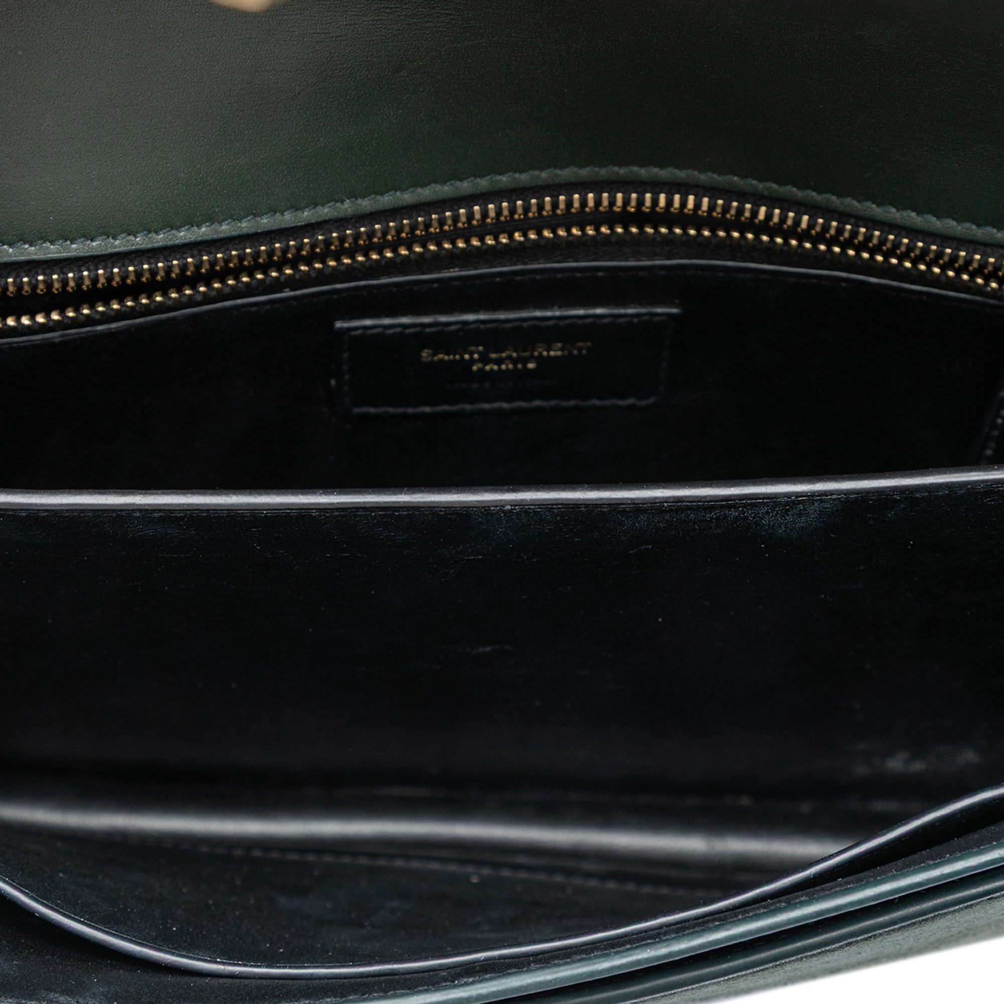 Suede and Calfskin Monogram Cassandra Clasp Bag - Image 4