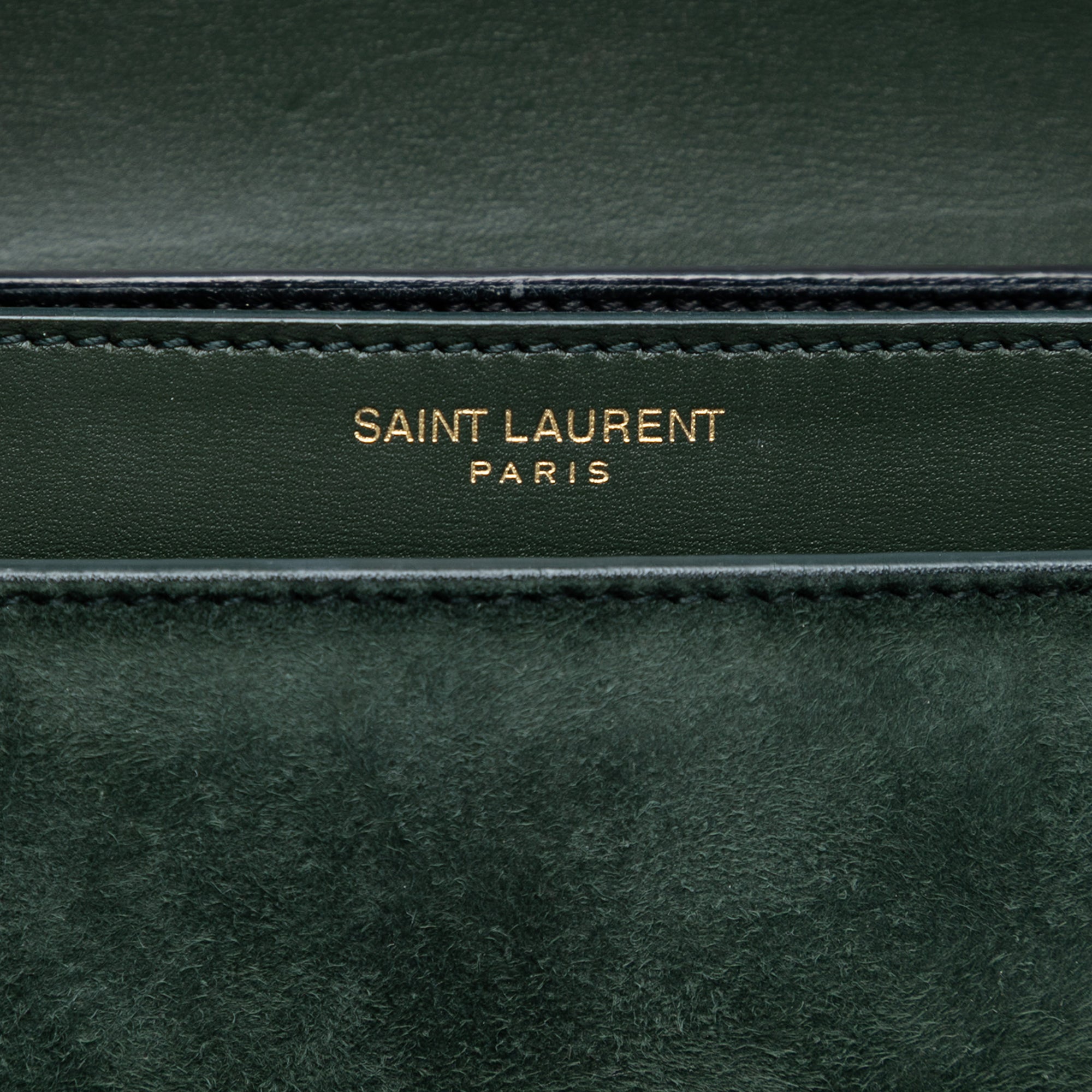 Suede and Calfskin Monogram Cassandra Clasp Bag - Image 5