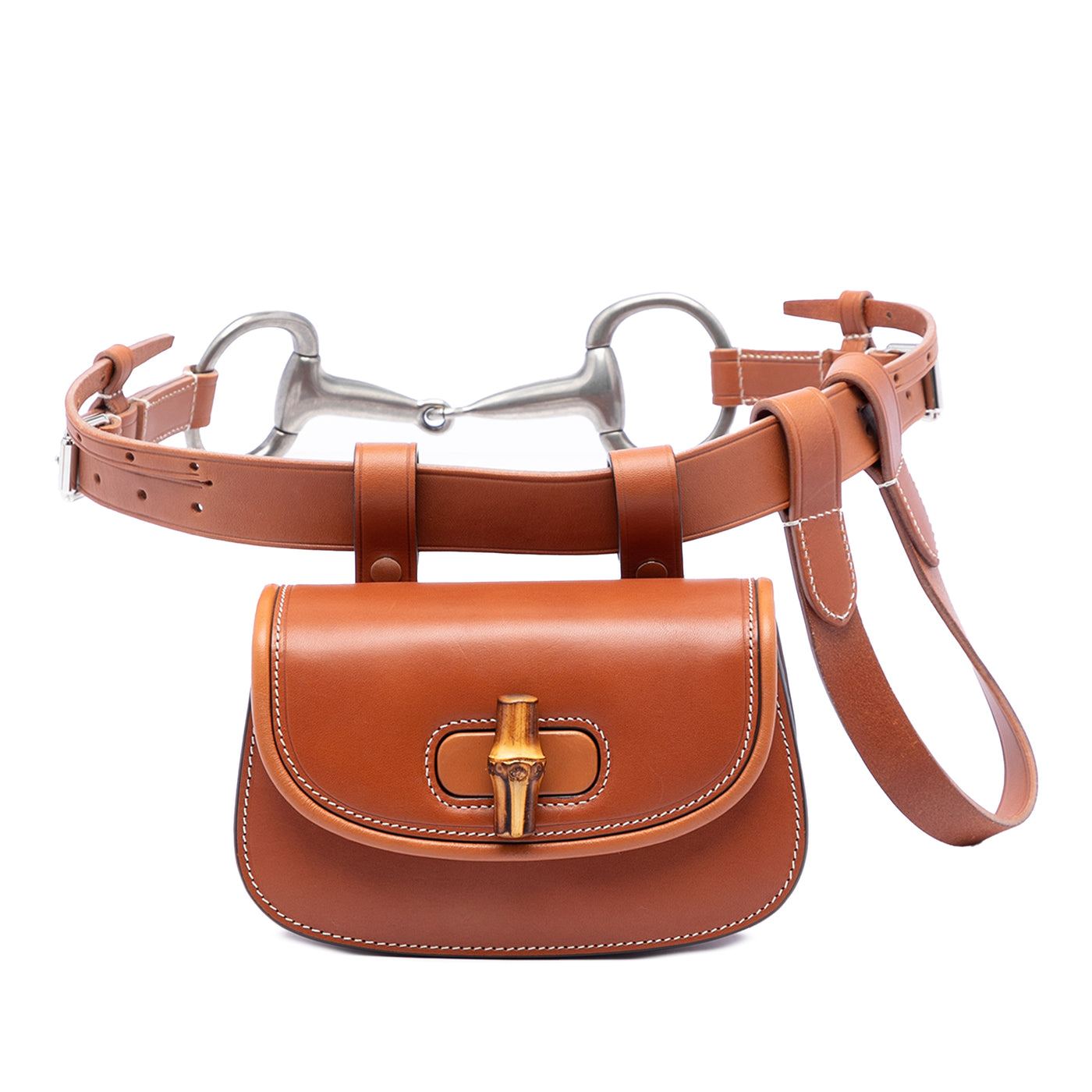 Mini Calfskin Bamboo 1947 Belt Bag - Image 1