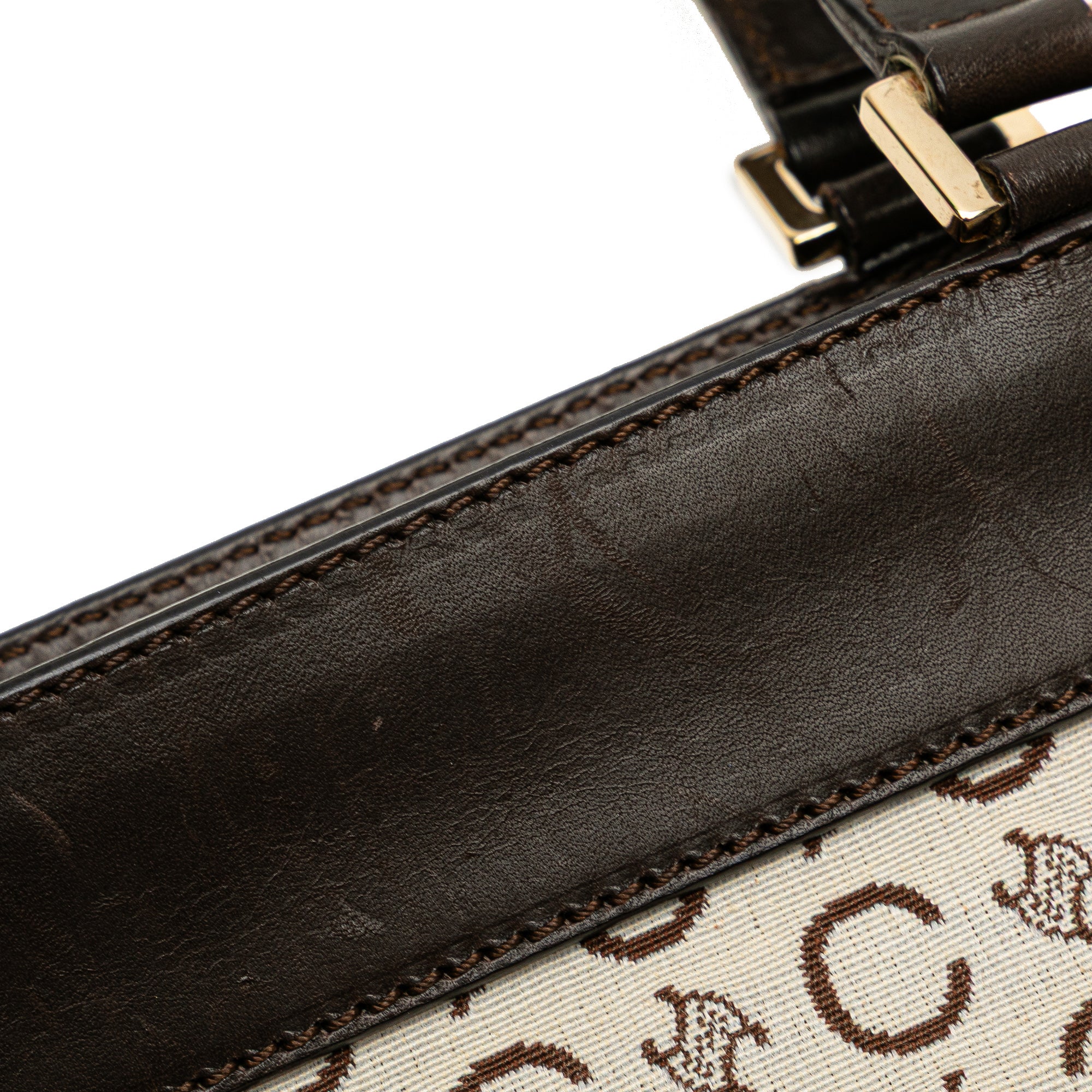 C Macadam Canvas Handbag - Image 10