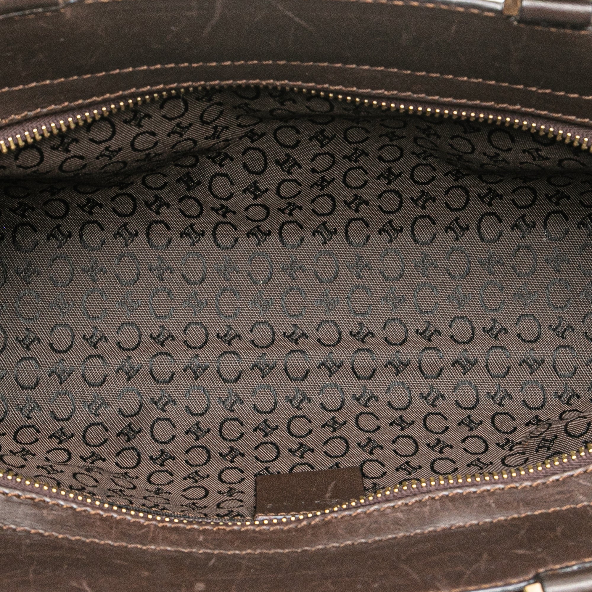 C Macadam Canvas Handbag - Image 4