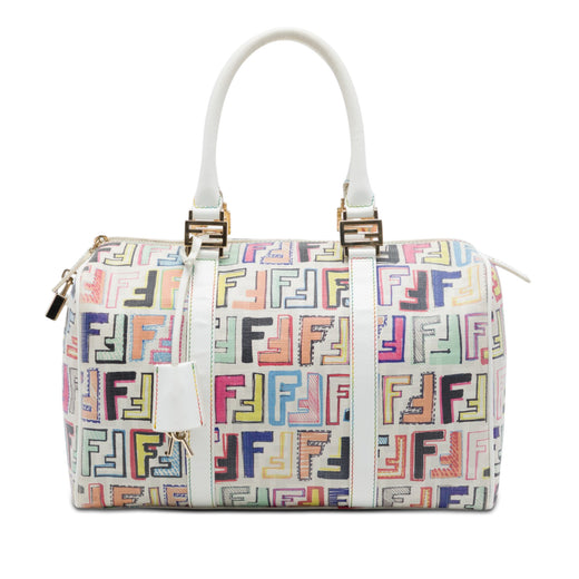 Multicolor Zucca Spalmati Forever Boston Bag - Image 1