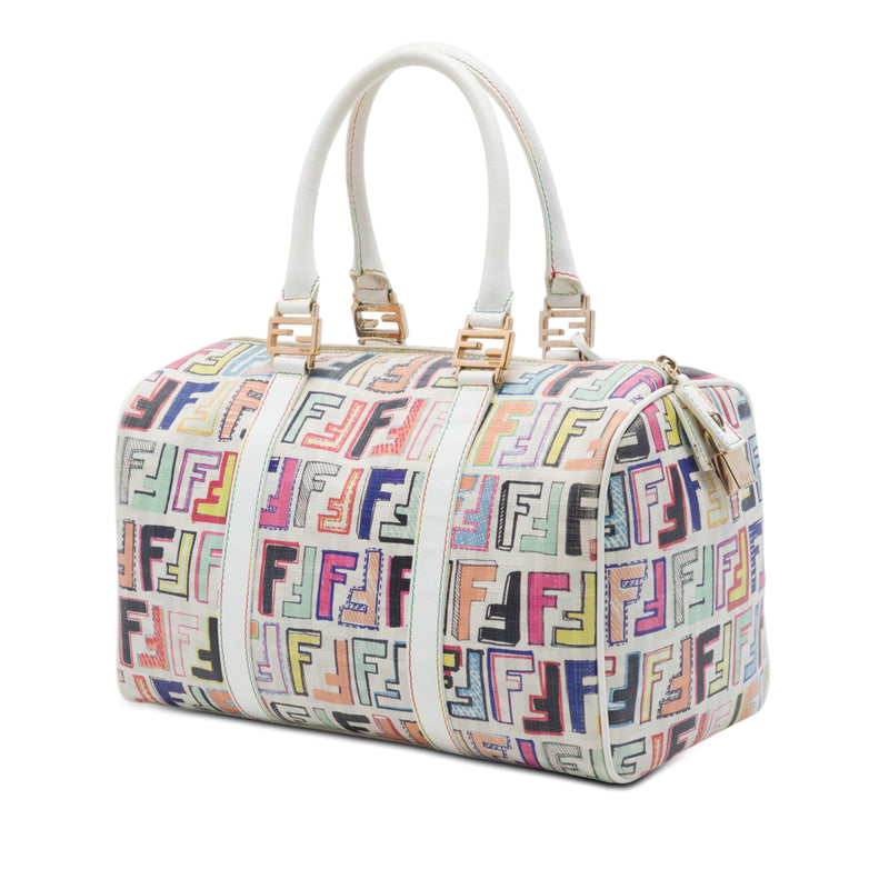 Multicolor Zucca Spalmati Forever Boston Bag - Image 2
