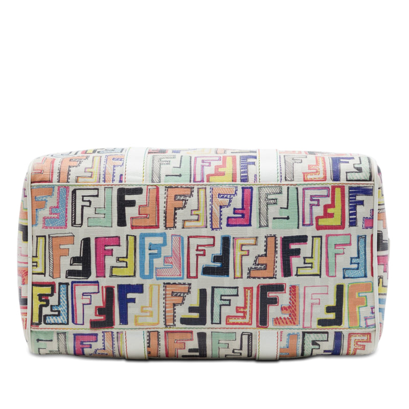 Multicolor Zucca Spalmati Forever Boston Bag - Image 3