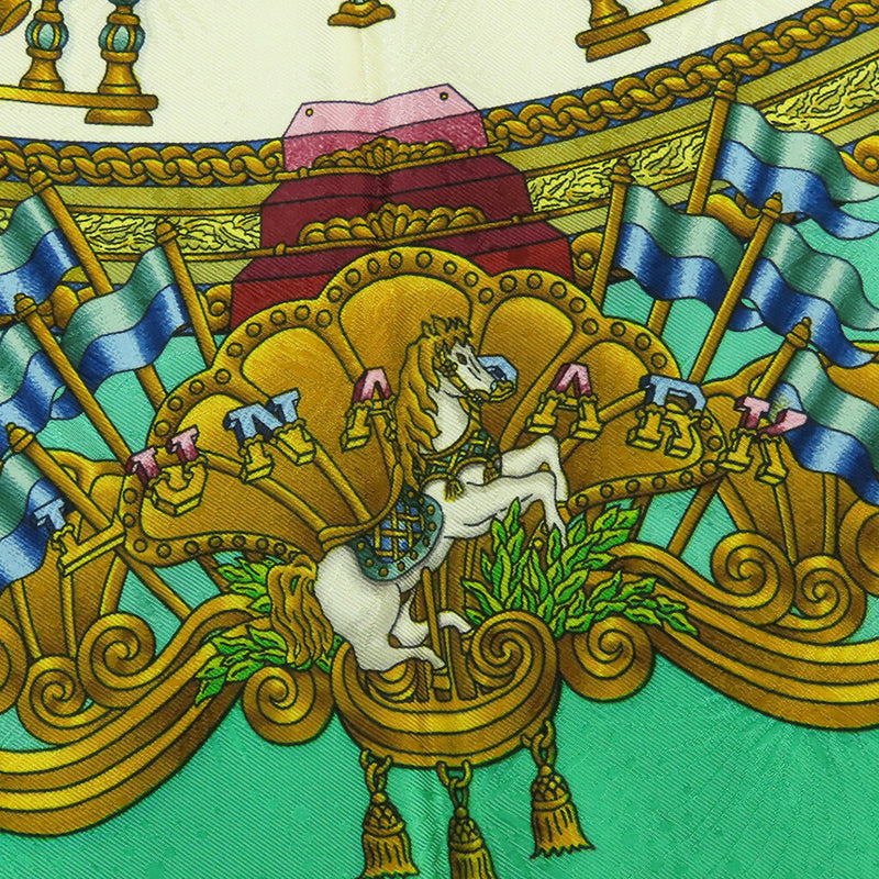 Luna Park Silk Scarf 90 - Image 2
