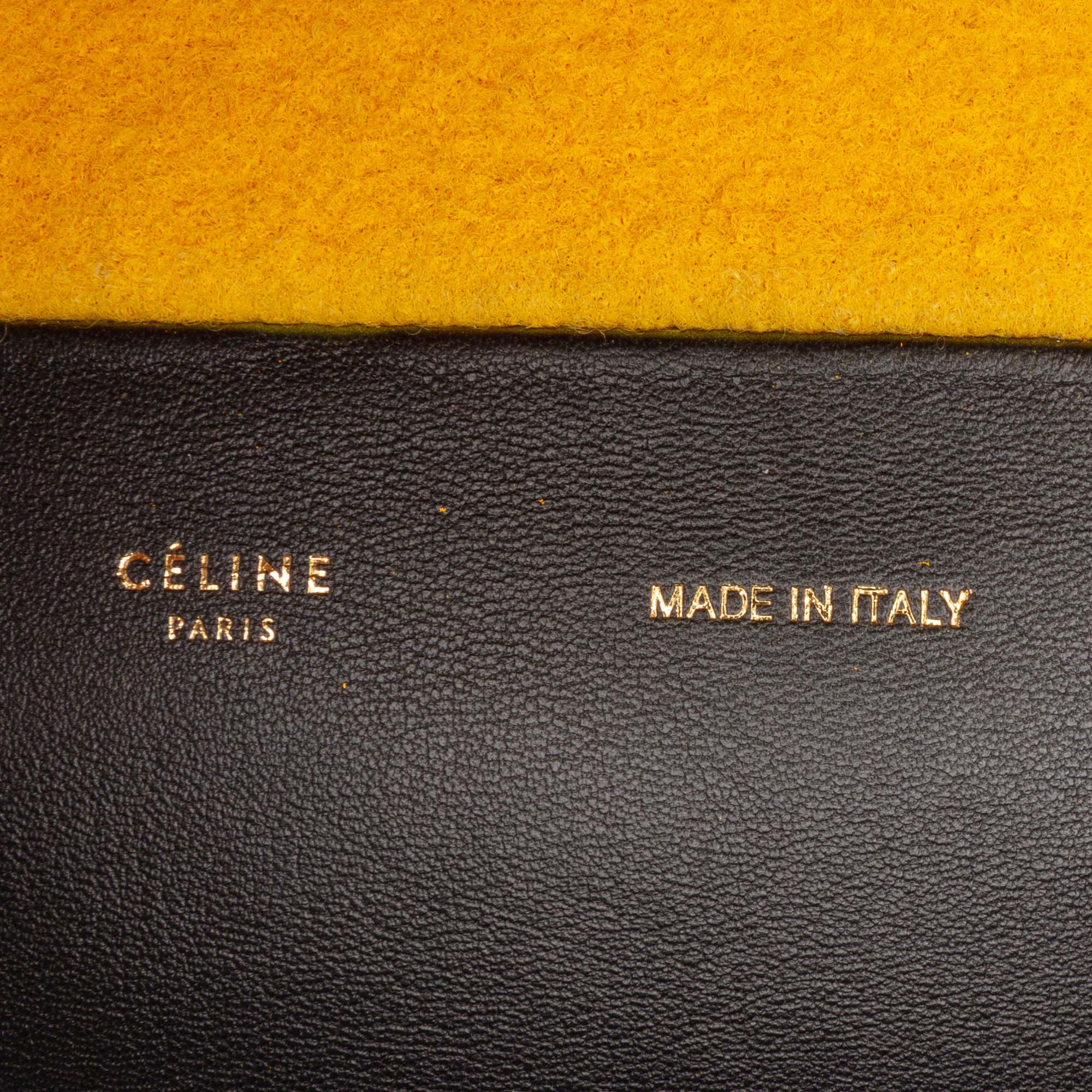 Small Bicolor Suede and Calfskin Vertical Cabas Tote - Image 6