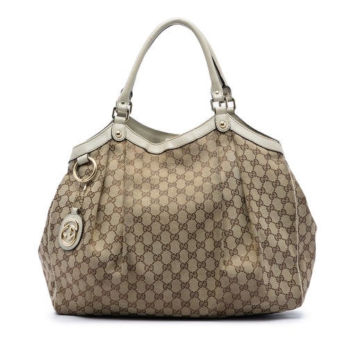 Large GG Canvas Sukey Tote - Image 1