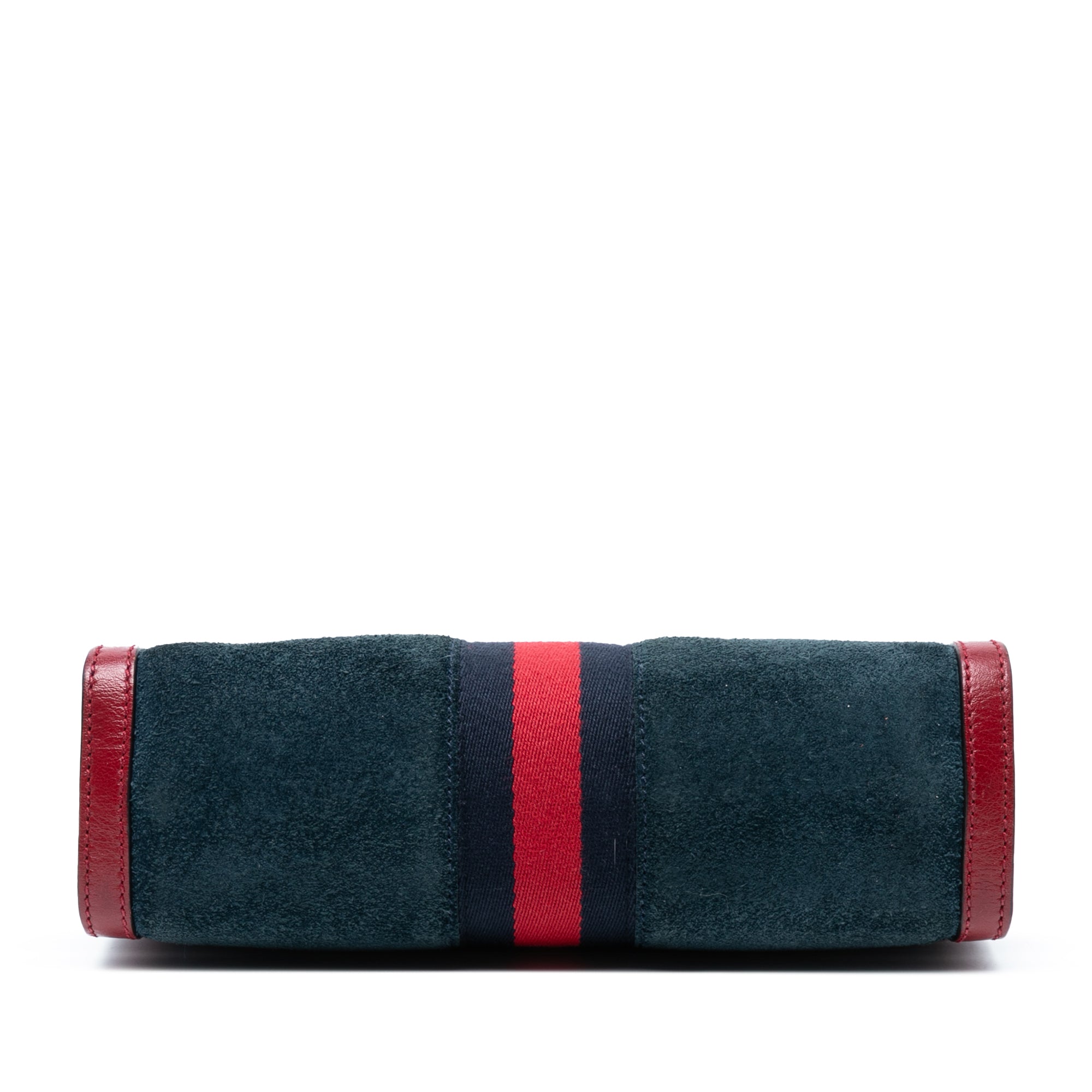 Small Suede Web Ophidia Chain Crossbody - Image 3