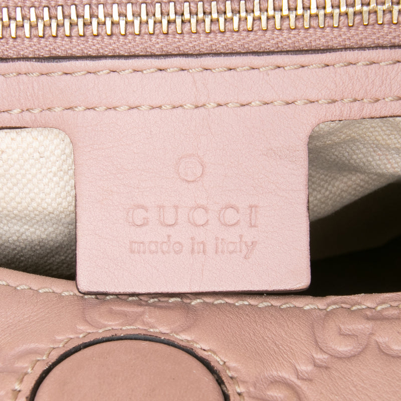 Medium Guccissima Bree Fold Over Tote - Image 5