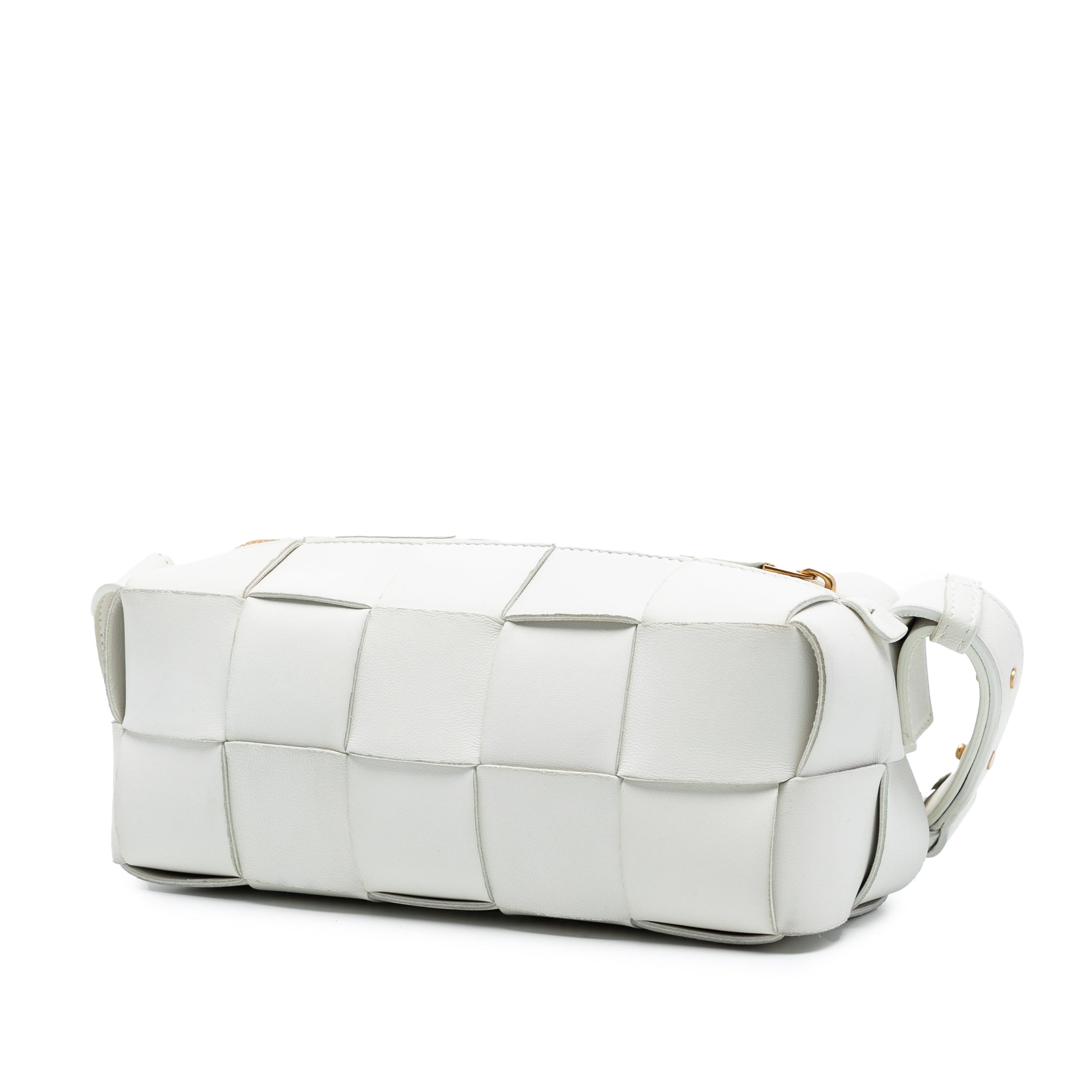Small Lambskin Intrecciato Brick Cassette - Image 2