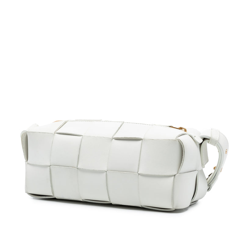 Small Lambskin Intrecciato Brick Cassette - Image 2