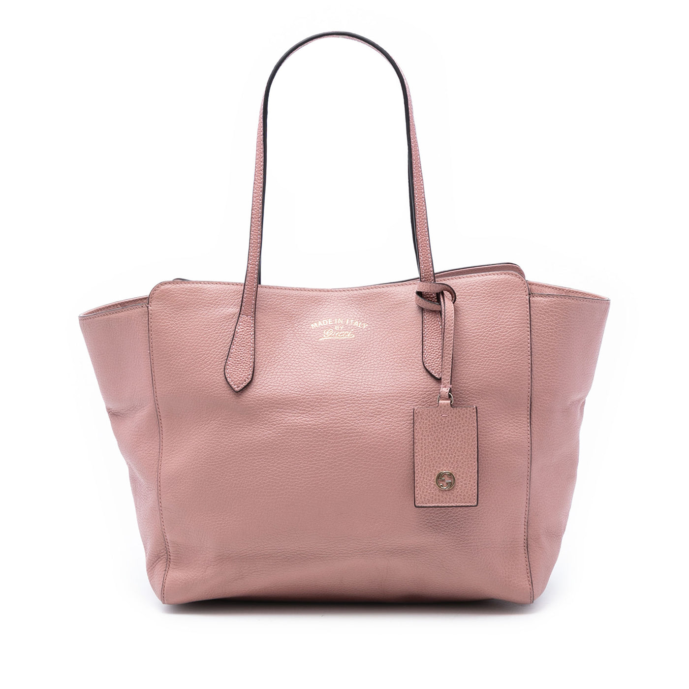 Medium Leather Swing Tote - Image 1