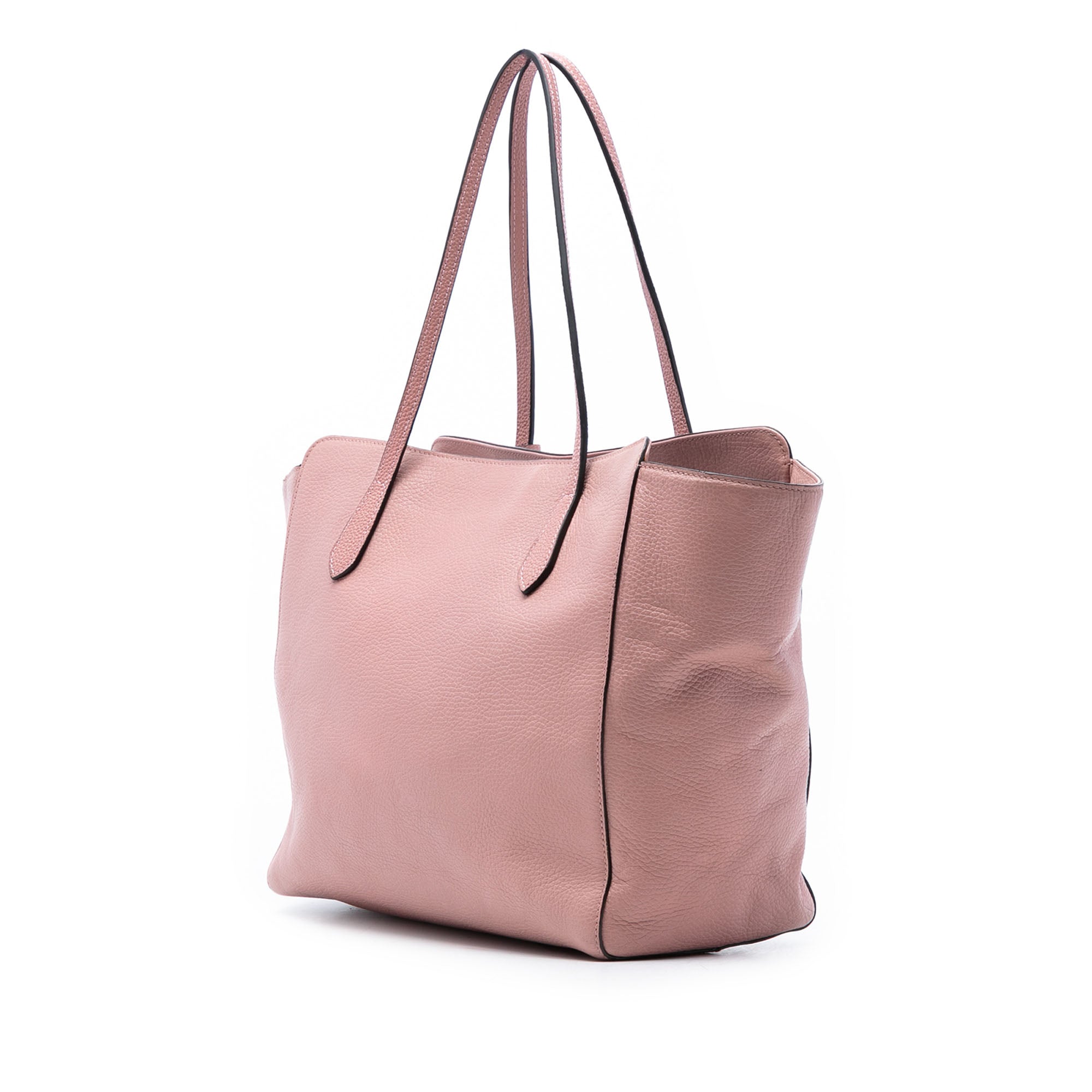 Medium Leather Swing Tote - Image 2