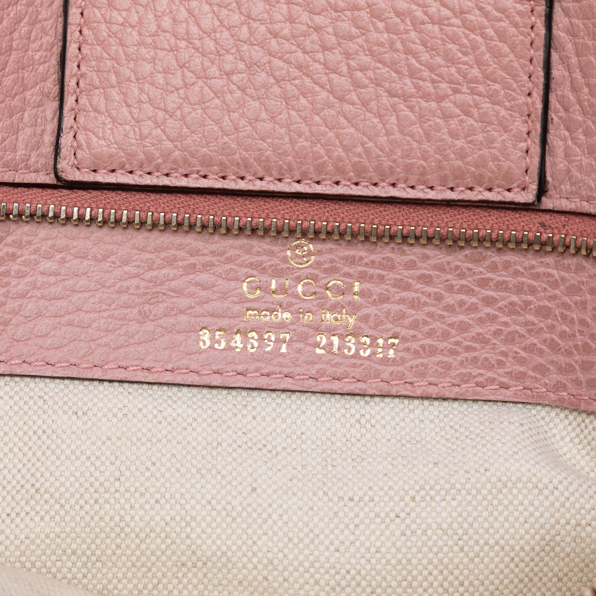Medium Leather Swing Tote - Image 5