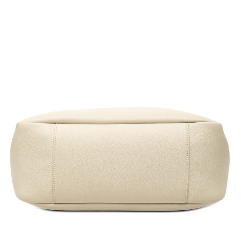 Large Leather Supple Le 5 a 7 Soft Hobo - Image 3