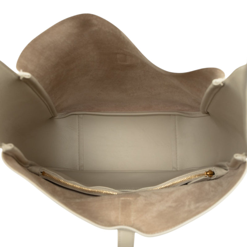 Large Leather Supple Le 5 a 7 Soft Hobo - Image 4