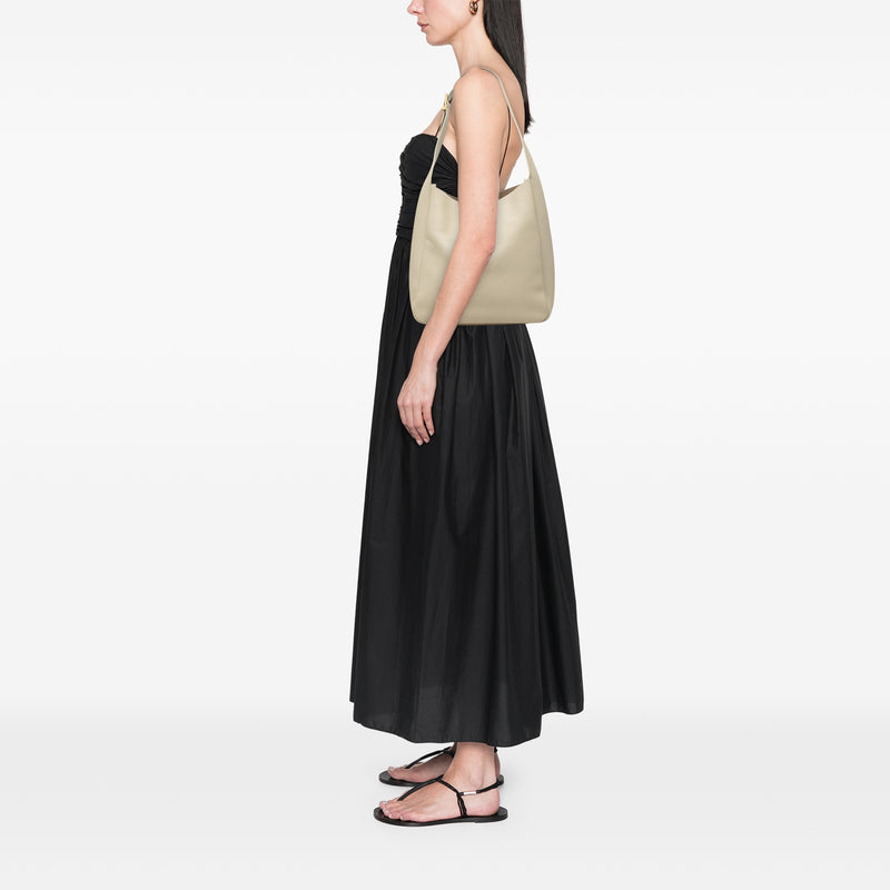 Large Leather Supple Le 5 a 7 Soft Hobo - Image 7