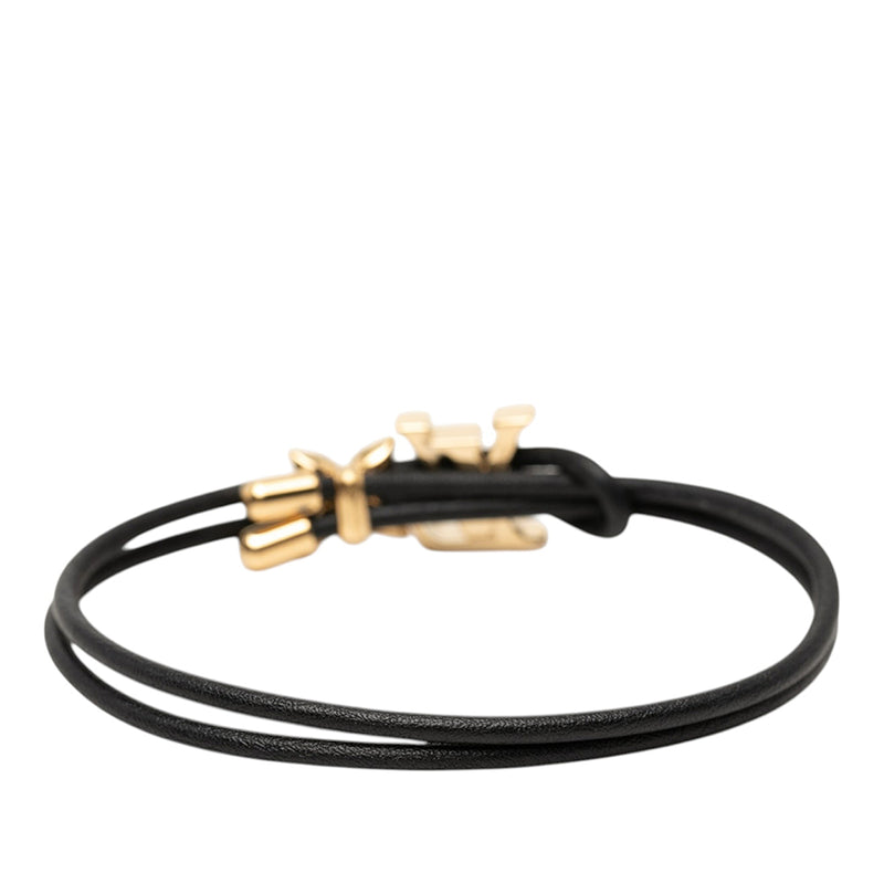 Leather LV Bloom Bracelet - Image 3