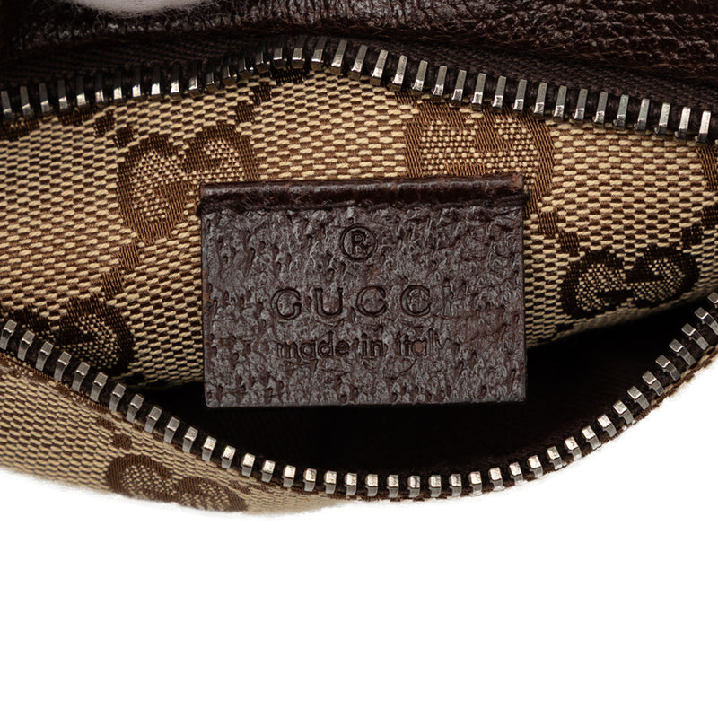 GG Canvas Double Pocket Belt Bag - Image 5