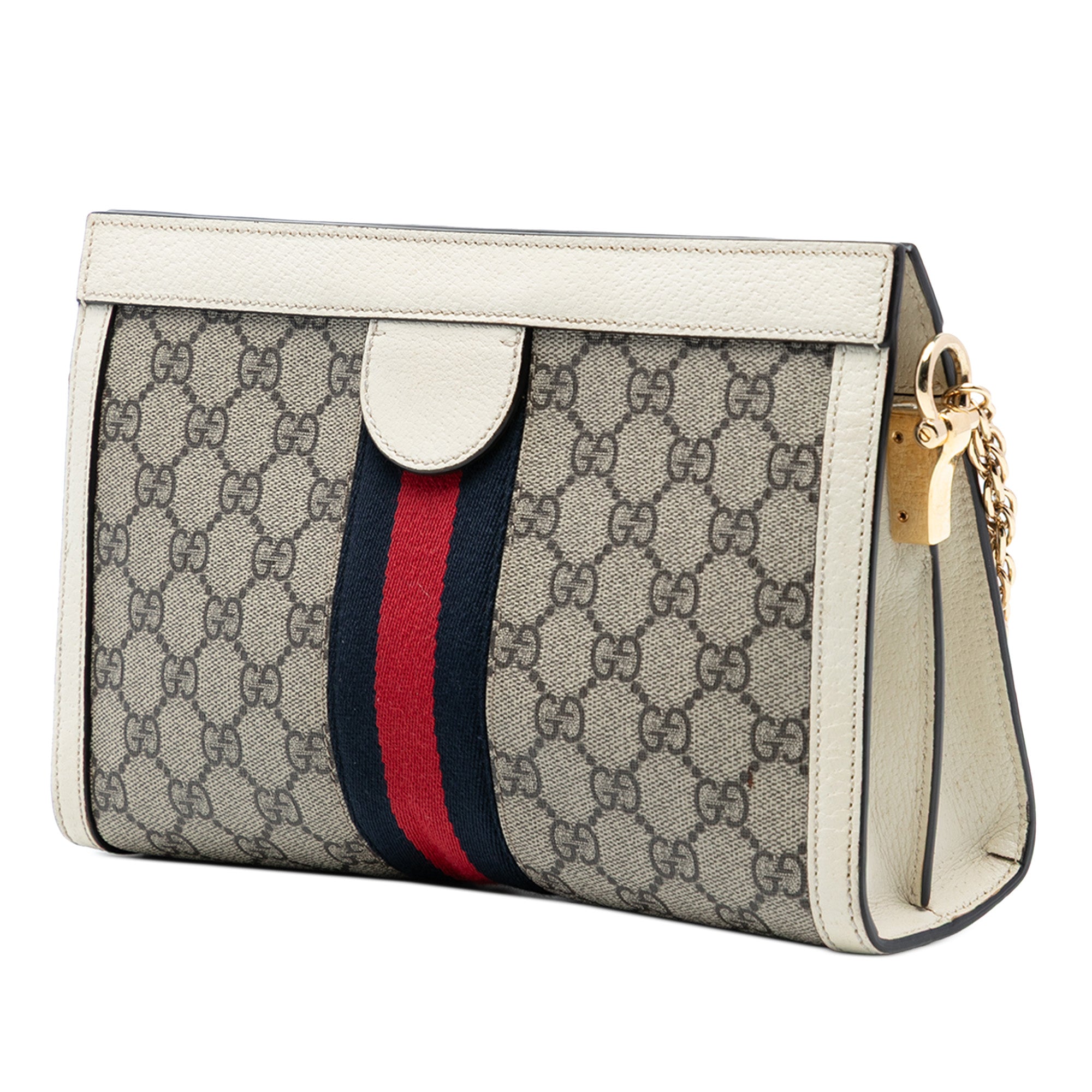 Small GG Supreme Web Ophidia Chain Crossbody - Image 2