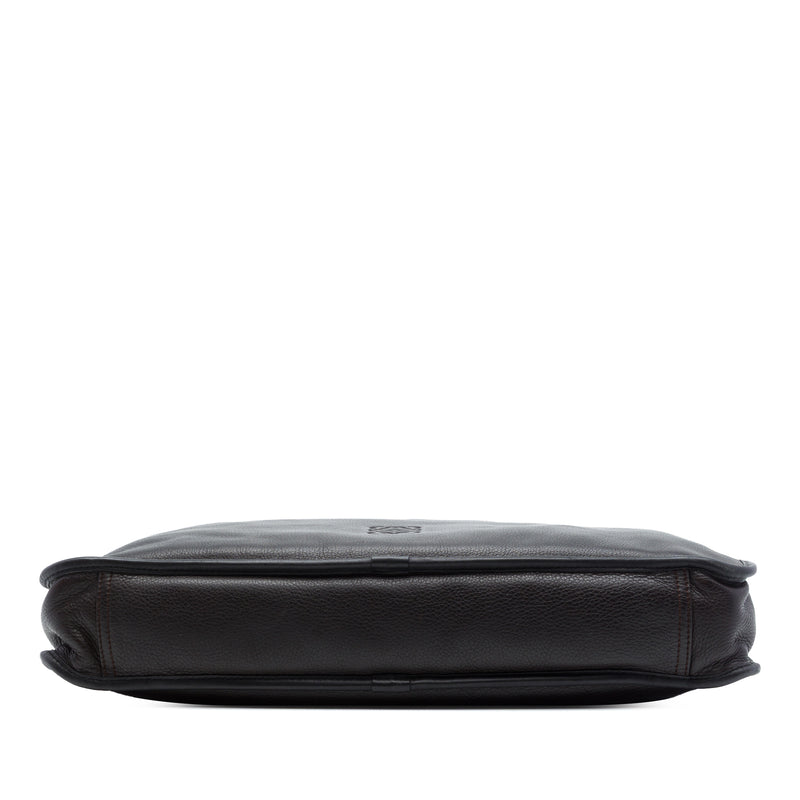 Leather Anagram Toledo Briefcase - Image 3
