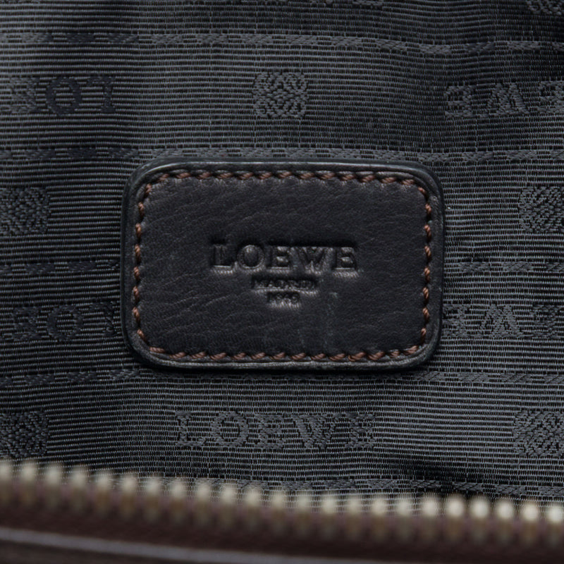 Leather Anagram Toledo Briefcase - Image 5