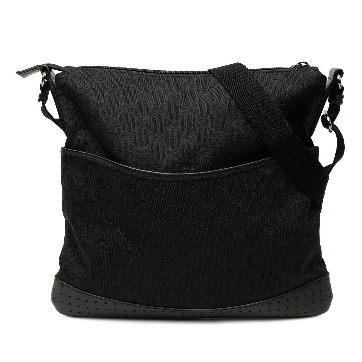 GG Canvas Perforated Crossbody - Image 1