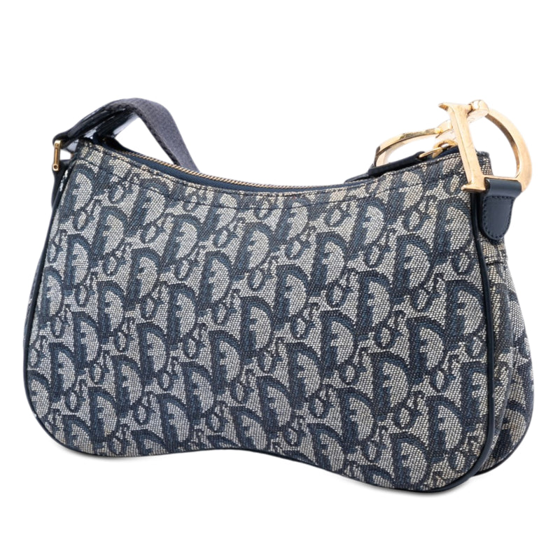 Diorissimo Trotter Canvas Double Saddle Crossbody - Image 2
