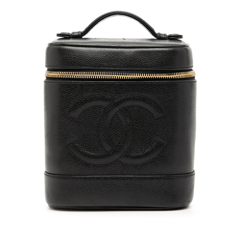 CC Caviar Vanity Case