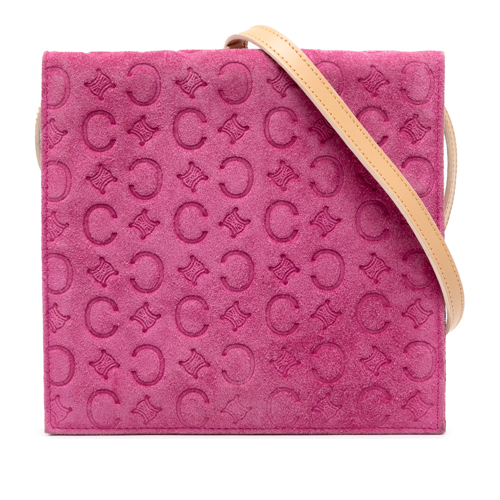 C Macadam Suede Crossbody - Image 1