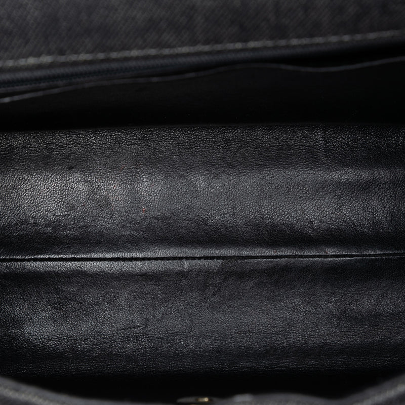 CC Denim Kelly Top Handle Bag - Image 4