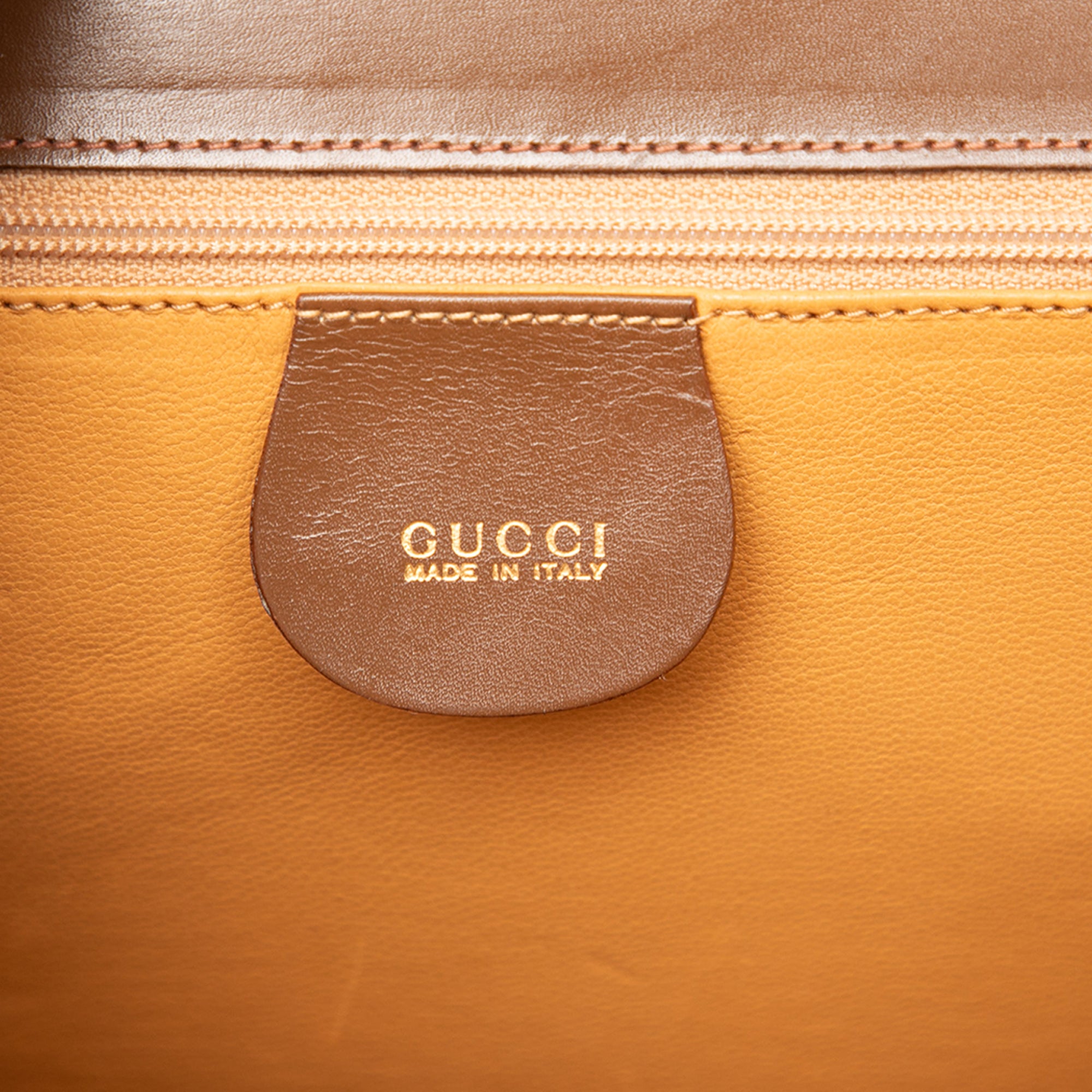 Calfskin Lady Lock Satchel - Image 5