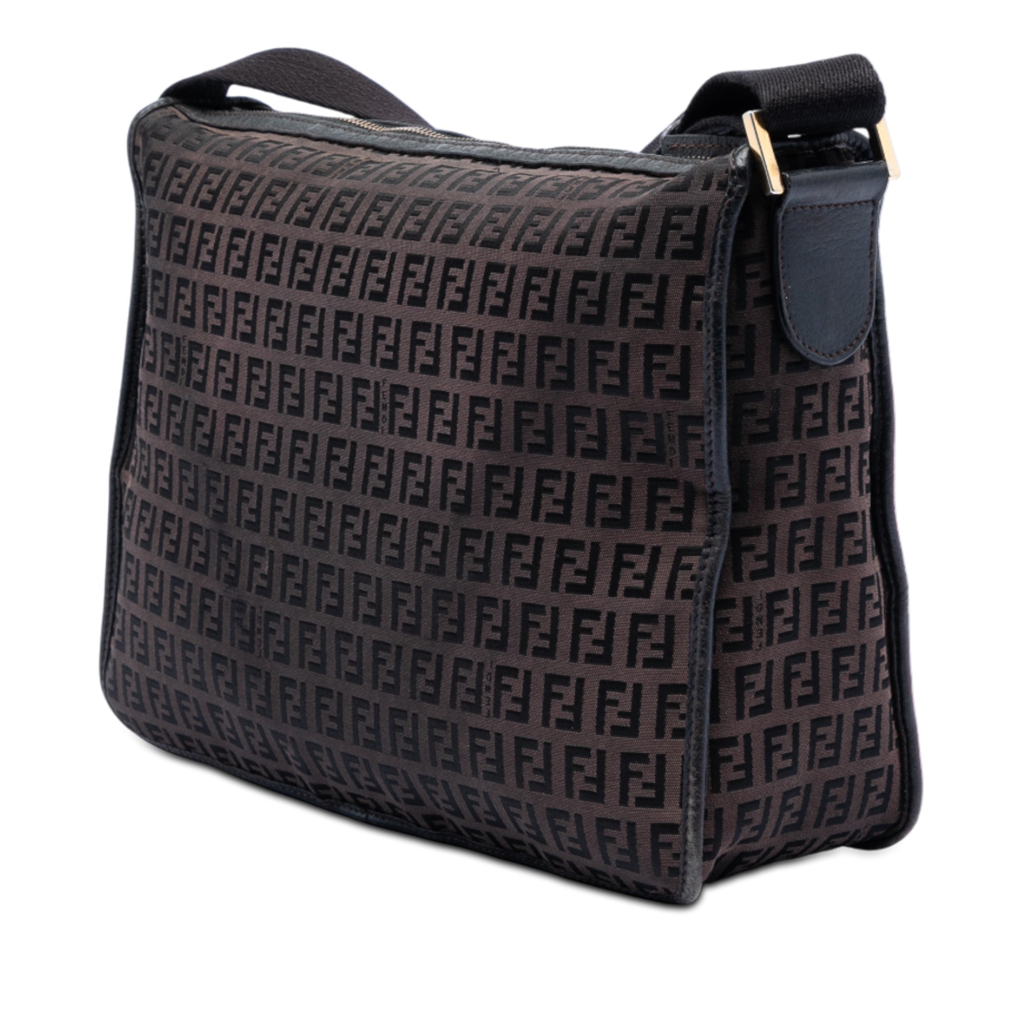 Zucchino Canvas F Charm Crossbody - Image 2