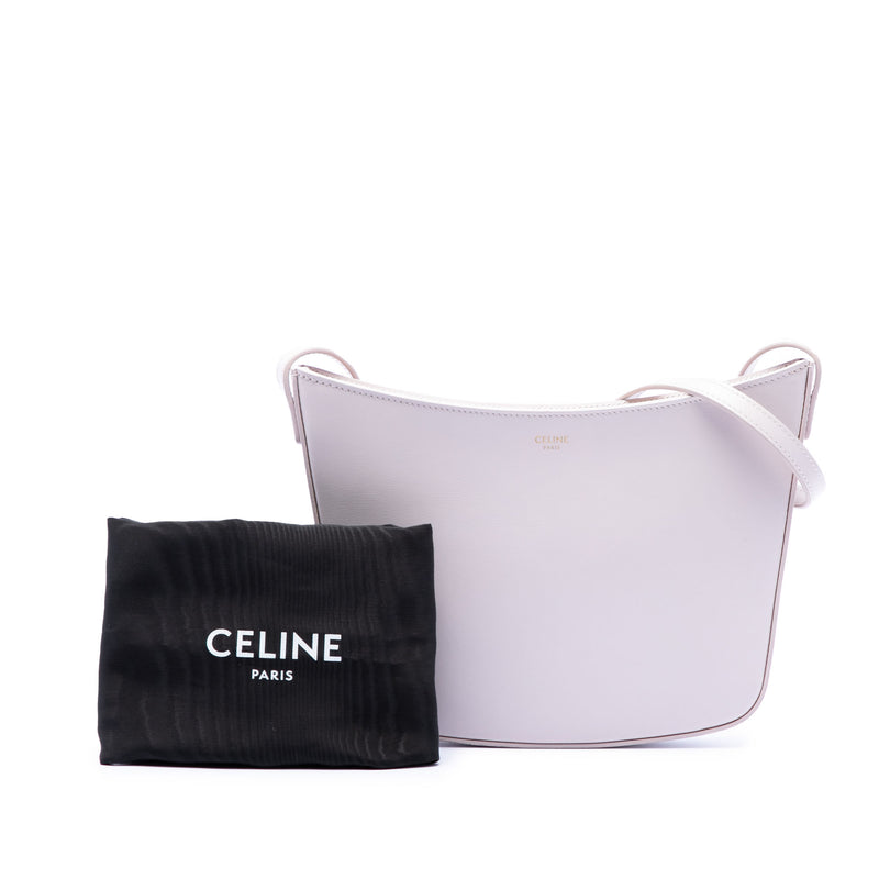 Medium Shiny Calfskin Croque Shoulder Bag - Image 7