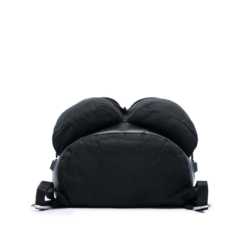 Saffiano Trimmed Tessuto Backpack - Image 3