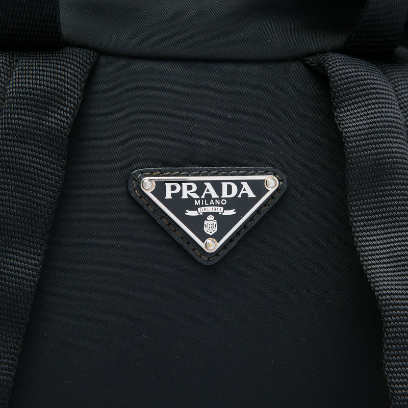 Saffiano Trimmed Tessuto Backpack - Image 5